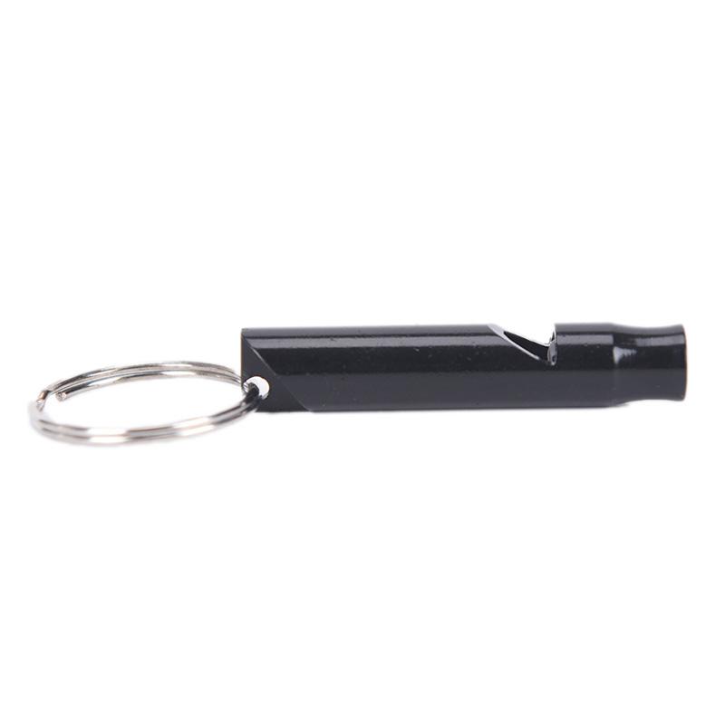 Изображение товара: 1 шт., металлический многофункциональный свисток с брелоком для ключей