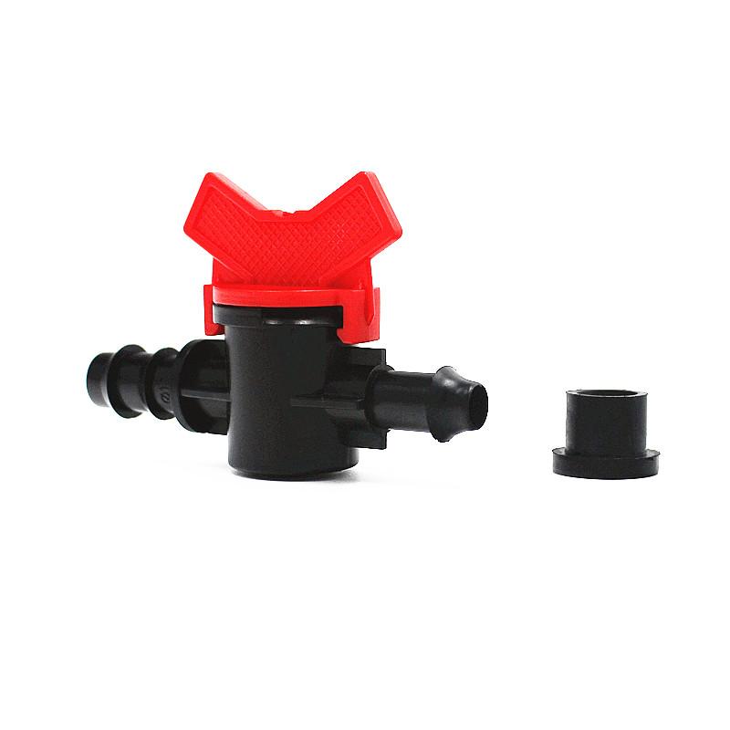 Изображение товара: 1 шт. Dn16 запорный клапан с резиновым кольцом мини-клапан для трубопровода LDPE микро капельного орошения фитинги