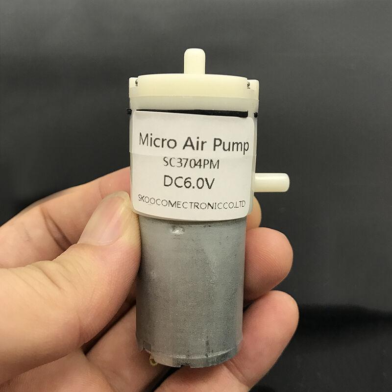 Изображение товара: Миниатюрный самовсасывающий вакуумный воздушный насос с мотором 370, постоянный ток, 6 в, 12 В, всасывающий микронасос с отрицательным давлением