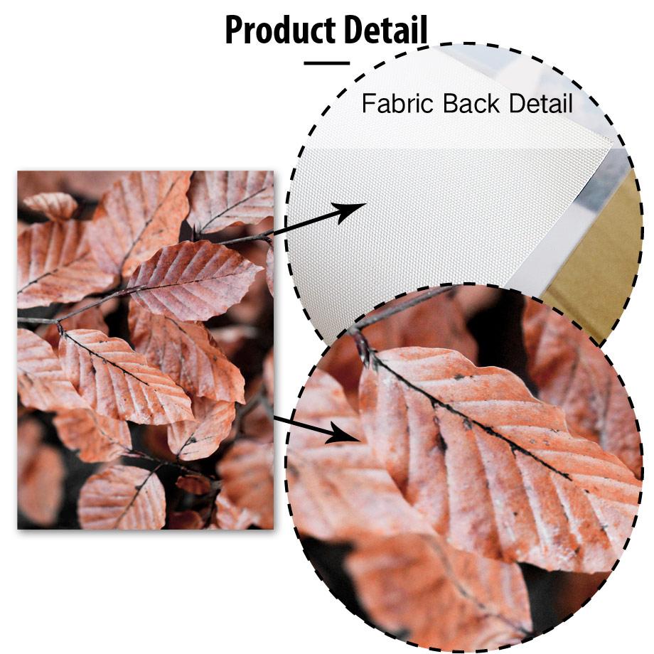 Изображение товара: Настенная картина с изображением листьев красного пейзажа леса пшеничного поля, скандинавские постеры и принты для декора гостиной