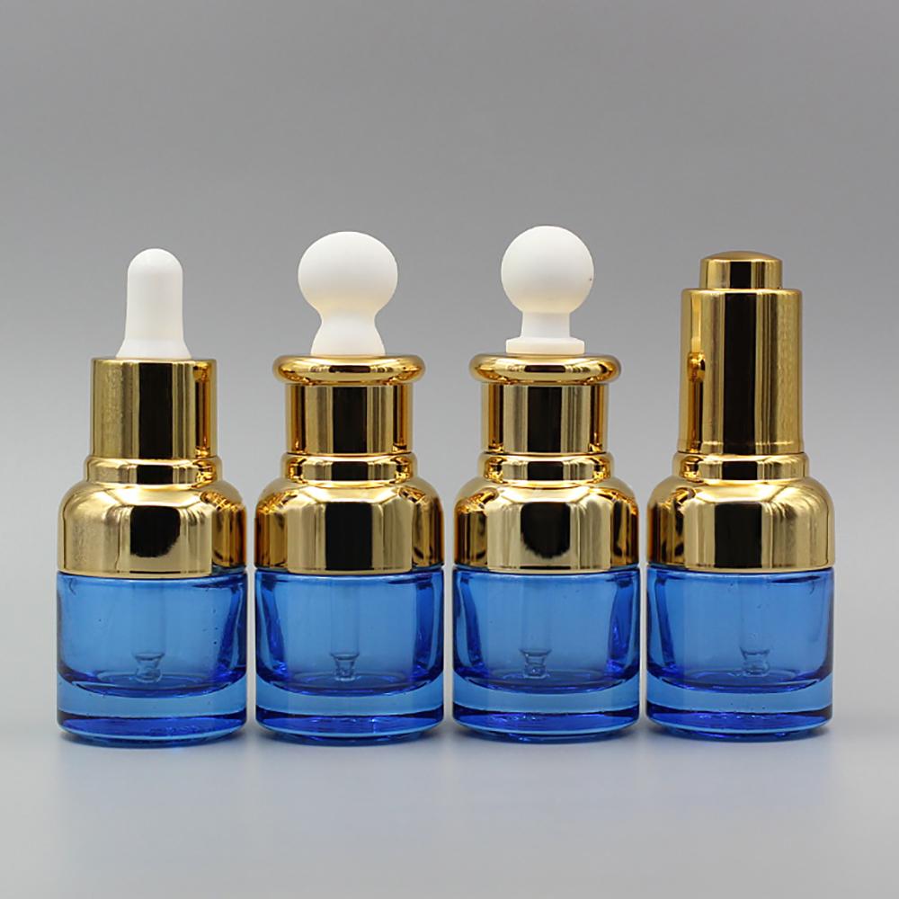 Изображение товара: Синий флакон-капельница 20ml Пипетка для жидкости бутылка для масел многоразовые бутылки