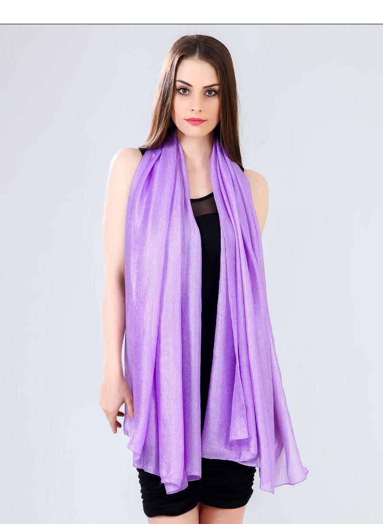 Изображение товара: Новый Для женщин однотонное хлопковое белье жемчужный блеск шарф-шаль больших размеров кашне мусульманский хиджаб зимние Обёрточная бумага шрам накидка от солнца