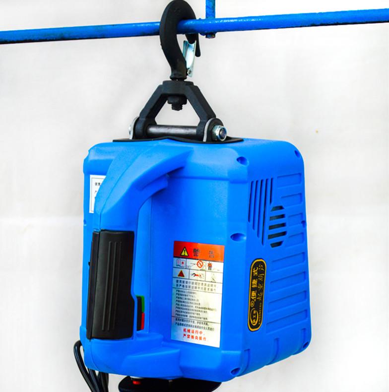 Изображение товара: Электрическая лебедка 220 В, Портативная лебедка, лебедка 200 кг x м, x 19 м с беспроводным пультом дистанционного управления, электрическая лебедка