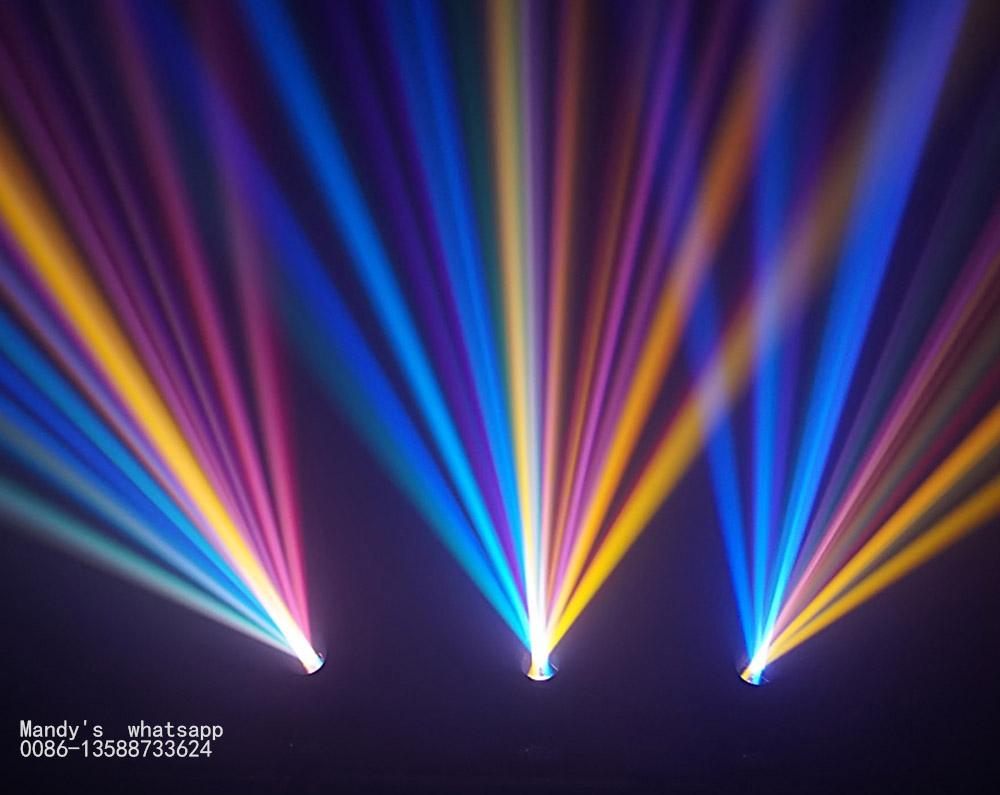 Изображение товара: 2 шт./лот, цветной музыкальный прожектор с движущейся головкой, 260 Вт, 9R, 2 в 1, диджейский диско-сценический свет, DMX512, стробоскоп, вечерние фары с движущейся головкой