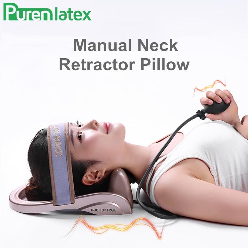 Изображение товара: Ортопедическая подушка PurenLatex, массажная подушка из пены с эффектом памяти для шейного отдела позвоночника