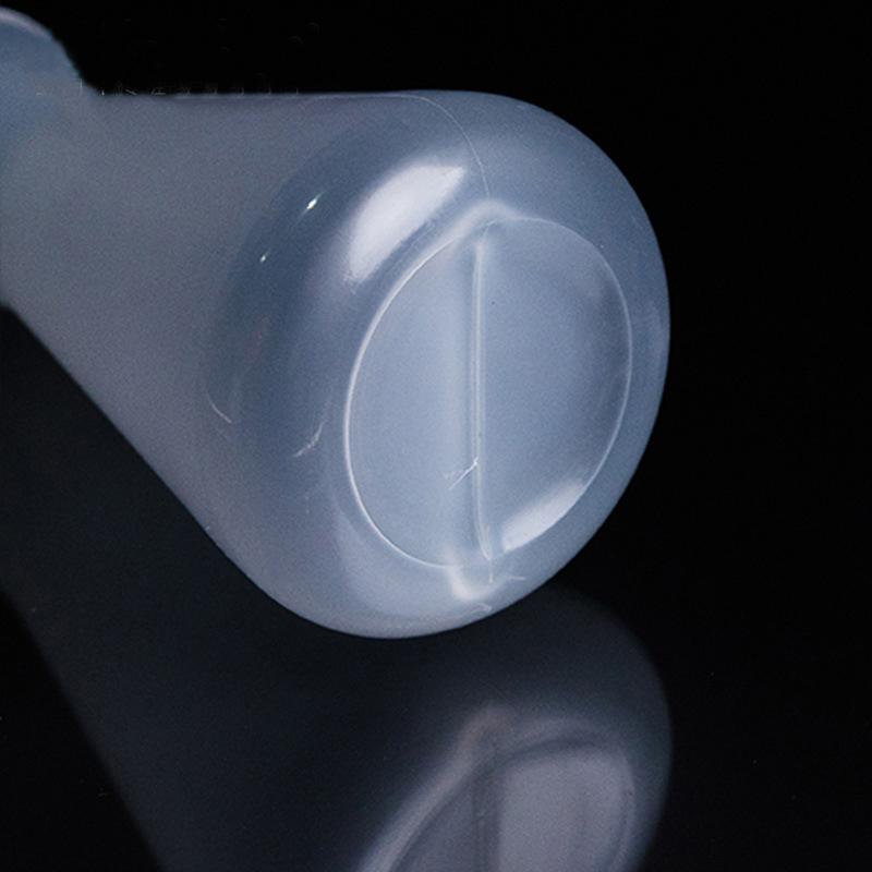 Изображение товара: 4 шт./компл. Пластик коническая колба измерительный треугольная фляга с широким горлышком Пластик шейкер лаборатории Кухня (50 мл, 100 мл, 500 мл, 1000 мл)