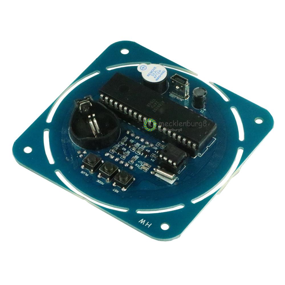 Изображение товара: Модуль DS1302 с цифровым светодиодный ным дисплеем, GSM-сигнализация, электронный цифровой будильник, температура SCM, обучающая плата 5 В, вращающаяся фу