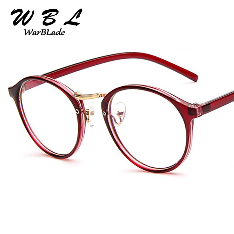 Изображение товара: Винтажные женские очки WarBlade, прозрачные очки «кошачий глаз», роскошный бренд, дизайн 2018, искусственные очки, Женская оптическая оправа для очков, новинка