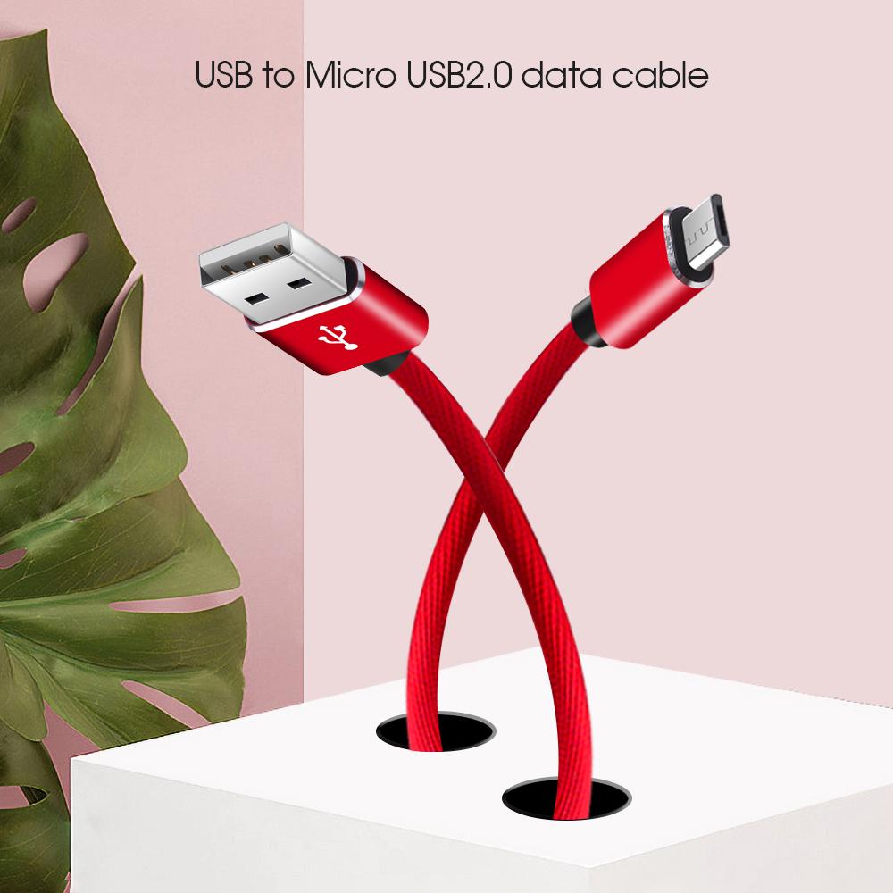 Изображение товара: Кабель для зарядки и передачи данных Micro USB, 2 А, для Samsung S7 S6, Xiaomi, Redmi Note 5, планшетов Android