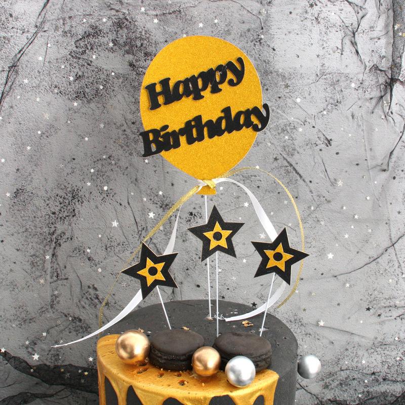 Изображение товара: Милый воздушный шар в форме облака, мини-вставка для торта, товары для детского дня рождения, шляпа, свадебные украшения, товары