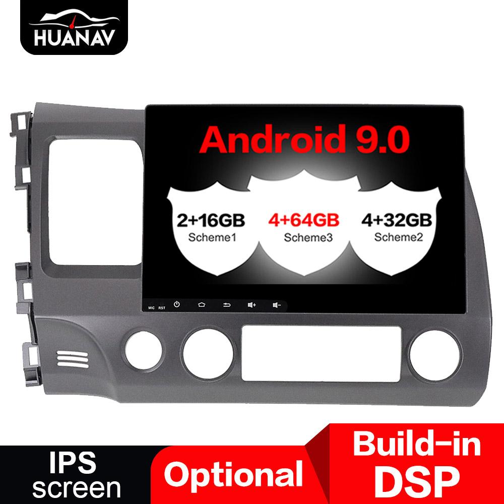 Изображение товара: DSP Android 9,0 автомобильный без DVD-плеера GPS-навигация для Honda Civic 2007-2011 Мультимедиа автомобильный радиоплеер стерео экран головного устройства