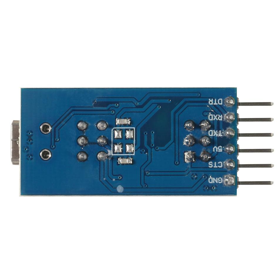 Изображение товара: 1 шт. основная Breakout плата для arduino FTDI FT232RL USB к ttl последовательный IC адаптер конвертер модуль для arduino 3,3 V 5V FT232 переключатель