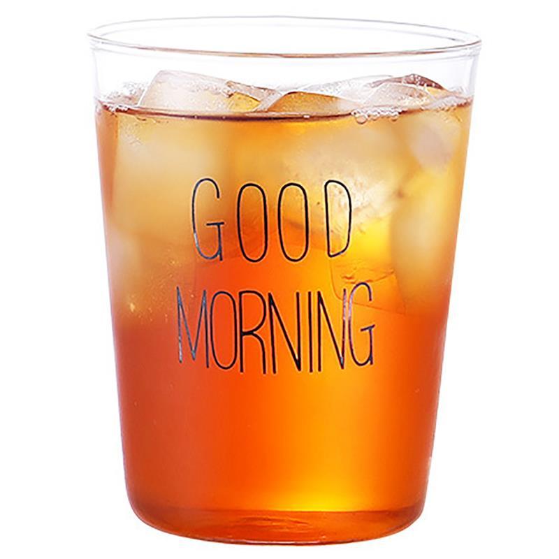 Изображение товара: Прозрачный термостойкий стеклянный бокал с надписью кофе чашки для напитков изоляция вина пива сока чая чашка креативный подарок посуда для напитков молока