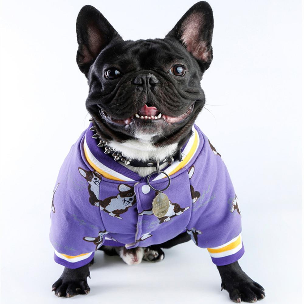 Изображение товара: Зимняя теплая мультяшная Одежда для маленьких собак, кошек, мягкая хлопковая куртка для собак, одежда для щенков, чихуахуа костюм для Мопса