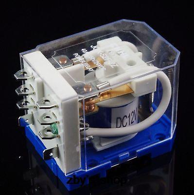 Изображение товара: 12VDC/24VDC/110VAC/220VAC 40A DPDT 8 Pins Универсальный электронный магнитный силовой реле управления двигателем JQX-52F-2Z JQX-40F-2Z