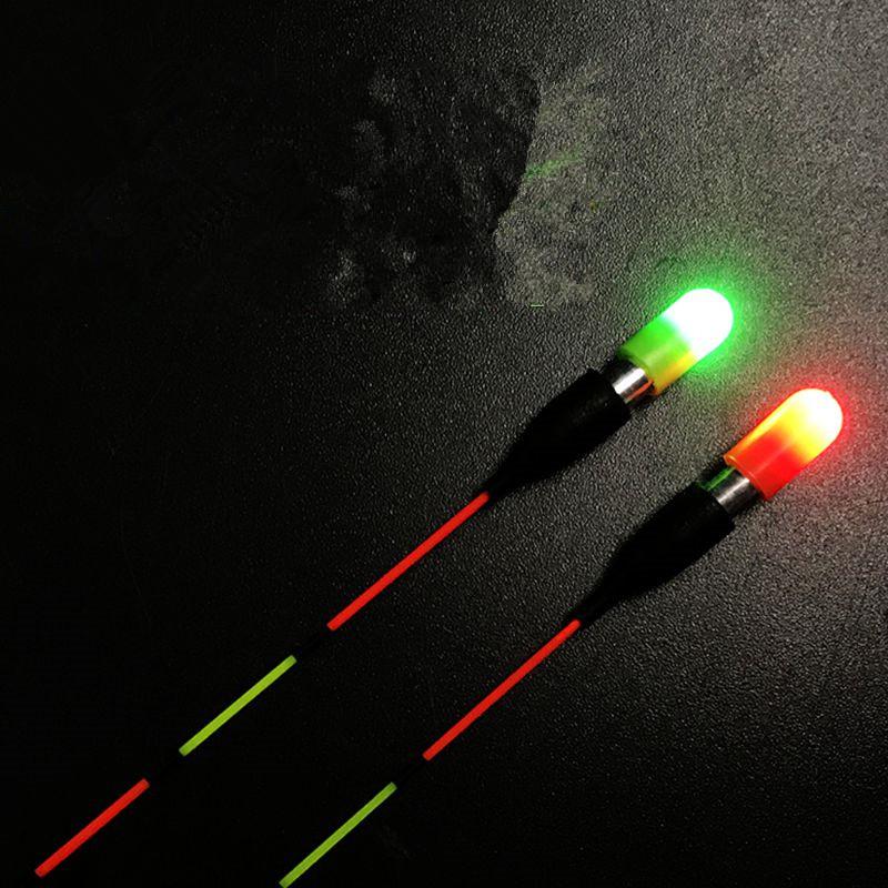 Изображение товара: 1 комплект светильник с Поплавковым стержнем электронная светящаяся палка Флуоресцентный светильник светодиодный светильник Плавающий поплавок Ночная головка рыбный билет приманка светящаяся лампа