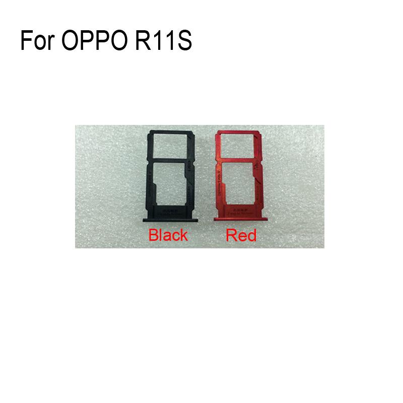 Изображение товара: 100% Оригинальный серебристый лоток для SIM-карты для OPPO R11S r11 лоток для SD-карты SIM-карта памяти для OPPO R 11 S Запасные части