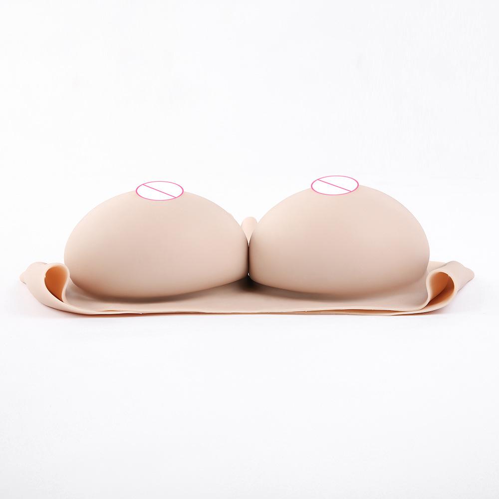 Изображение товара: Реалистичная силиконовая форма груди 1600 г, искусственная чашка C, усилитель груди, Трансвестит, Вагина для мужчин, трансвестит