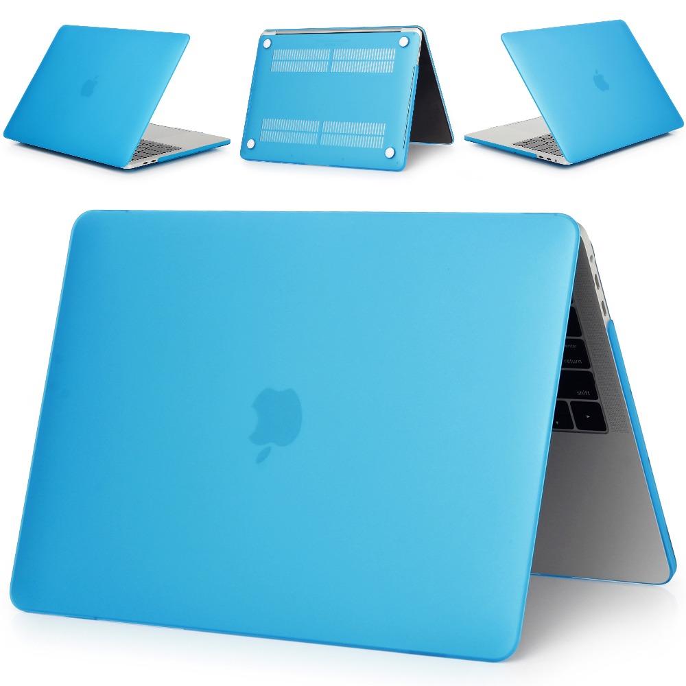 Изображение товара: Матовый чехол для ноутбука 11, 12, 13, 15 дюймов, Apple Macbook Pro Retina Air Touch Bar, A1932, A1989, A90, 2019