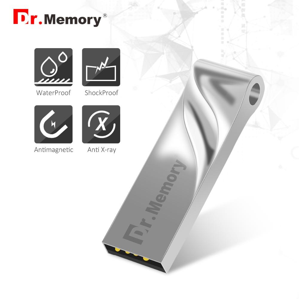 Изображение товара: USB-флеш-накопитель Dr. Memory Mini металлический водонепроницаемый объемом 64 Гб/32 ГБ/8 ГБ/16 ГБ/128 ГБ