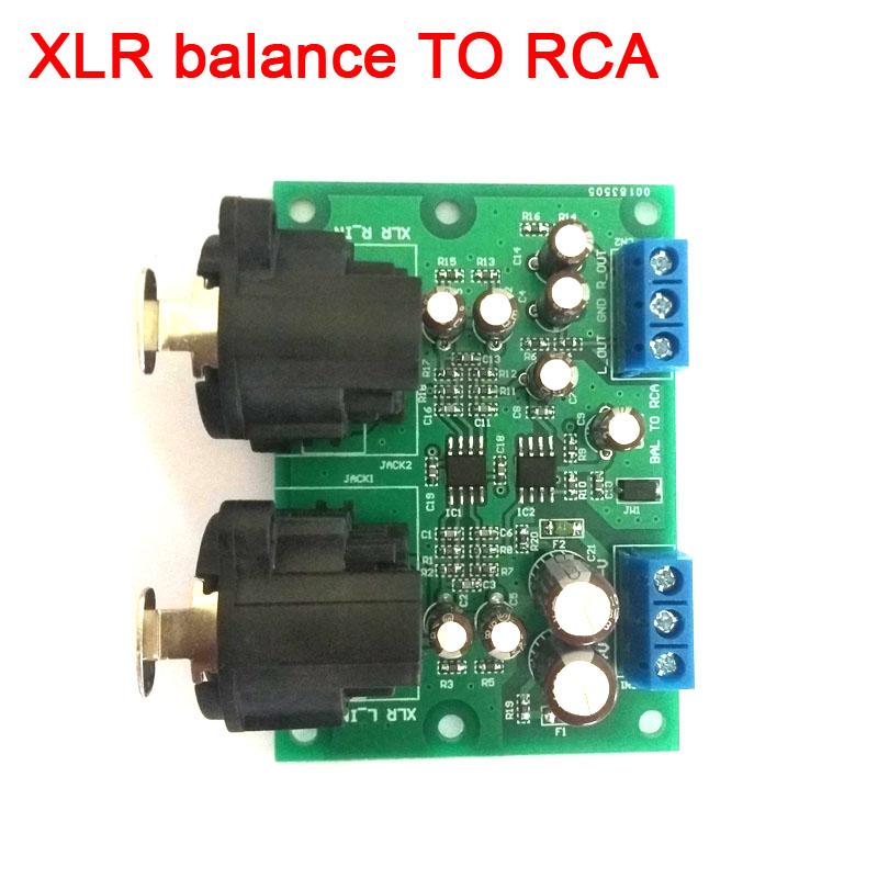 Изображение товара: Стерео XLR равновесные наушники преобразования входа в RCA аудио выход