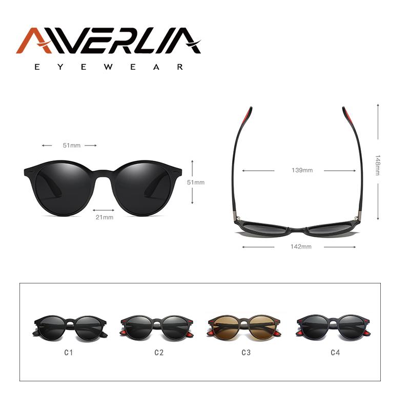 Изображение товара: Мужские поляризационные солнцезащитные очки AIVERLIA, брендовые дизайнерские солнцезащитные очки, мужские очки унисекс, очки для вождения TR90, очки AI04