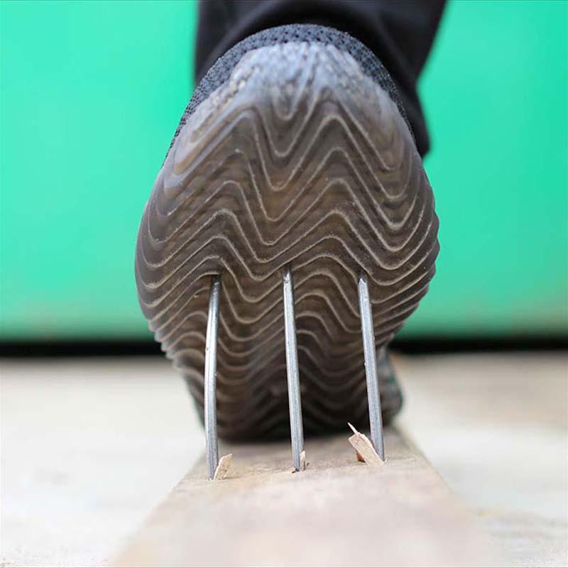 Изображение товара: Прямая поставка, Мужская безопасная обувь, легкая защитная обувь со стальным носком, 3D ударопрочные рабочие кроссовки для мужчин
