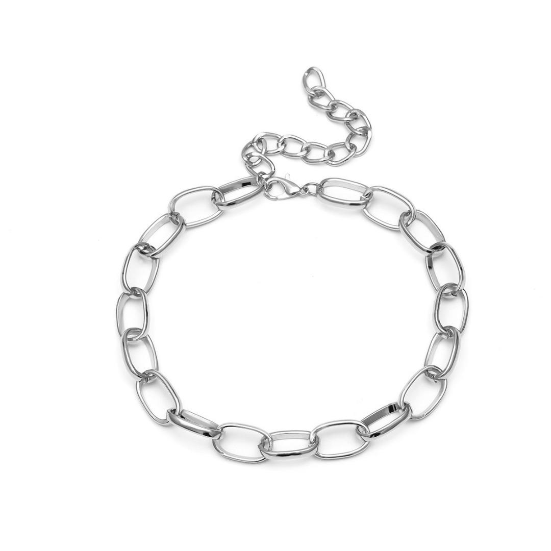 Изображение товара: Личность массивная цепь Чокер-ожерелье в стиле панк Рок массивное ожерелье женщин Винтаж Collier Femme модные ювелирные изделия