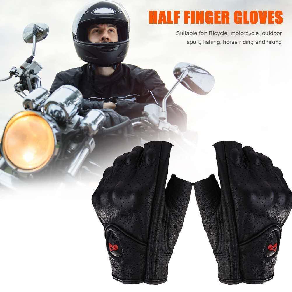 Изображение товара: Мотоциклетные Перчатки, летние, дышащие, с открытыми пальцами, военные, тактические, охотничьи, велосипедные, унисекс