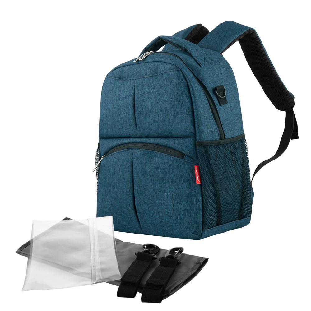 Изображение товара: Сумка для детской коляски, модные сумки для мам, большая сумка для подгузников, рюкзак для ребенка, органайзер для беременных, сумки для мамы, рюкзак для подгузников