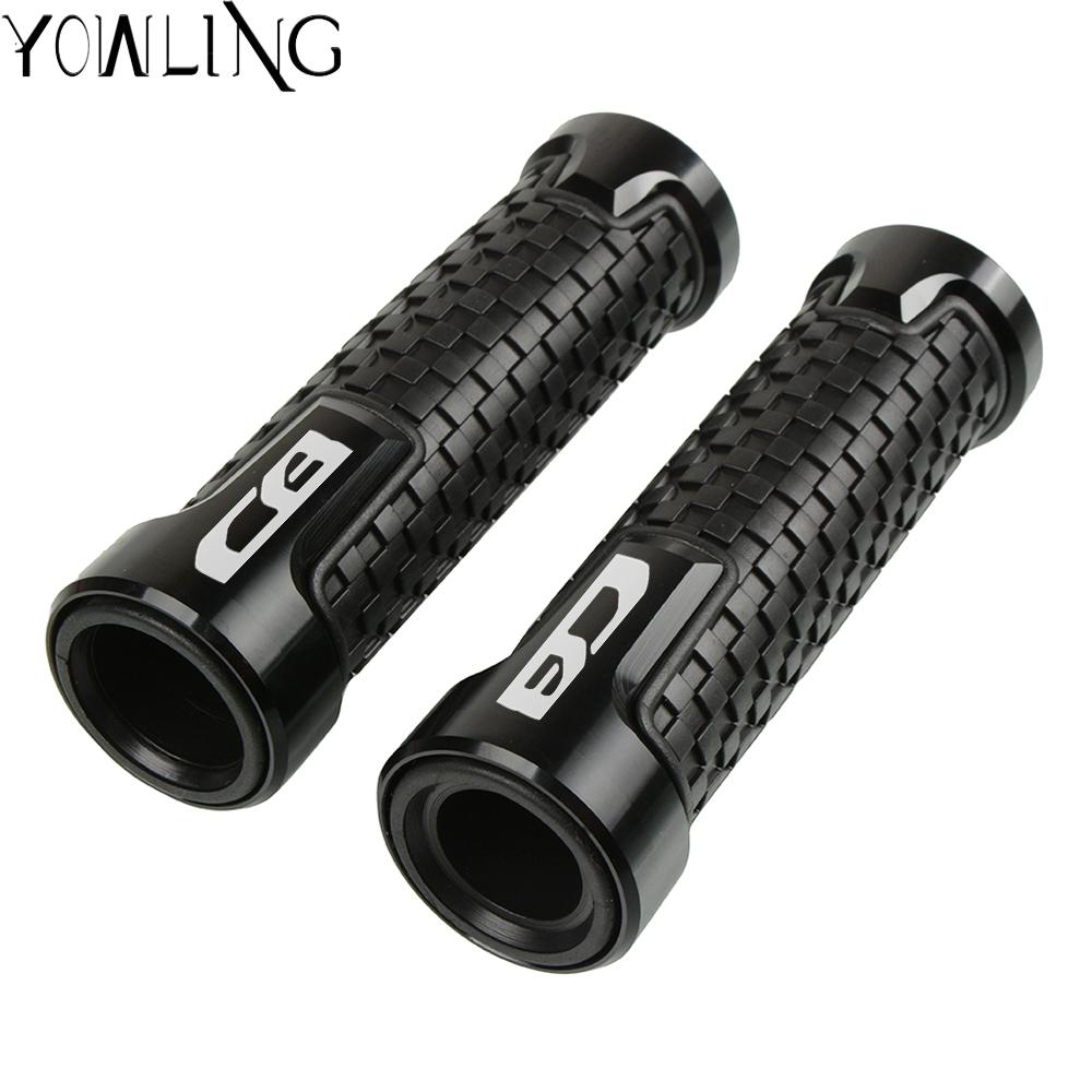 Изображение товара: For HONDA hornet 250 600 900 CB400 CB599/CB600 Hornet CB600F 2007-2012 7/8'' 22MM CNC Motorcycle handle grips racing handlebar