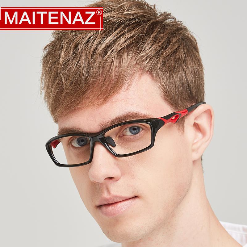 Изображение товара: Новые спортивные очки по рецепту MAITENAZ TR90, регулируемые очки для близорукости и дальнозоркости для мужчин, женщин и мужчин, защита 5139