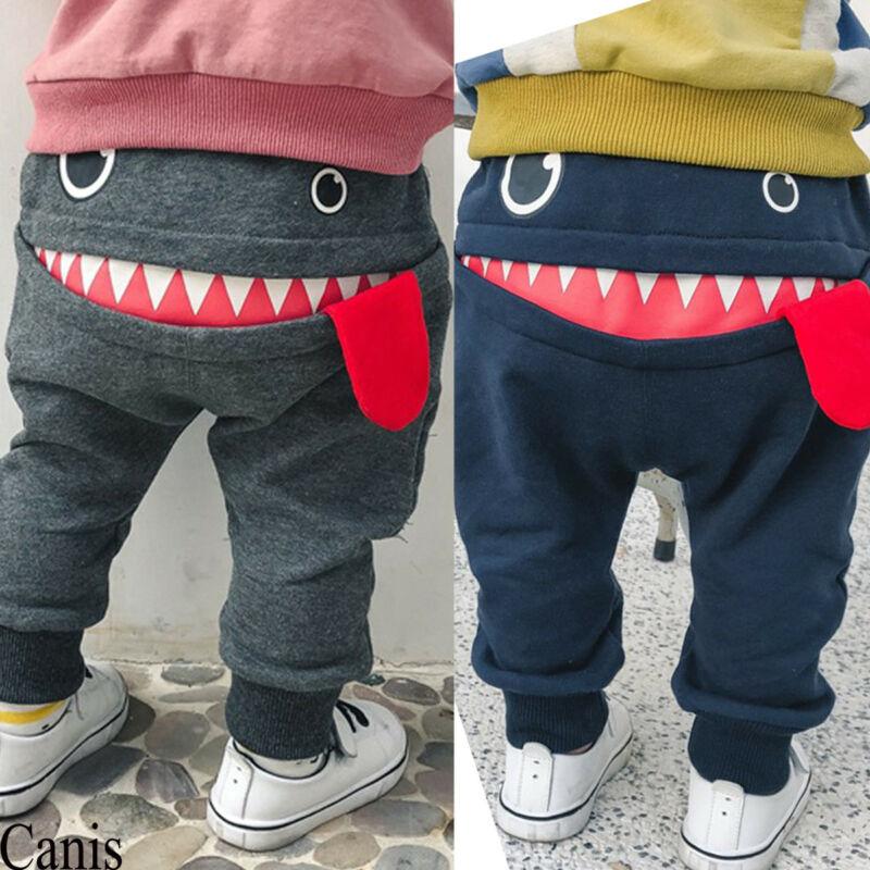 Изображение товара: New Toddler Kid Baby Boys Big Mouth Monster Print Pants Bottom Leggings Trousers