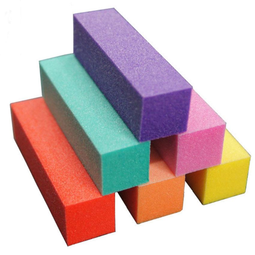 Изображение товара: 4-сторонние прочные шлифовальные блоки для ногтей, Четырехсторонние грубые пилки для шлифовки ногтей