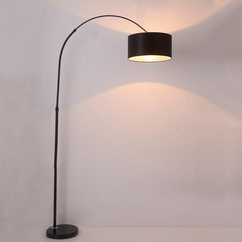 Изображение товара: Напольные лампы для рыбалки, светодиодная лампа для гостиной, спальни, простой креативный напольный светильник для гостиной, напольный светильник с ножным переключателем