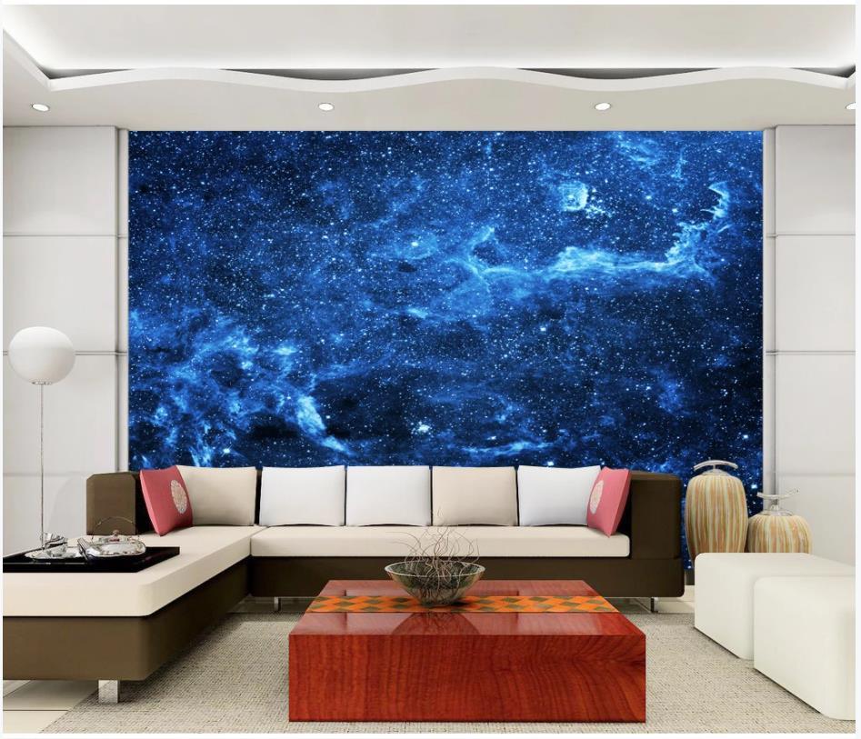 Изображение товара: Пользовательские фото обои 3d фрески обои для стен 3 d небо звезды диван фон настенные бумаги для украшения гостиной