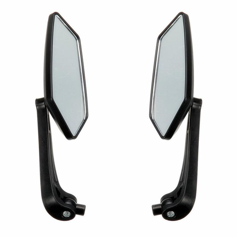 Изображение товара: 2pcs Rearview Mirror Reflector Mirror For Motorcycle ATV Quad Scooter Black 100% brand new and high quality