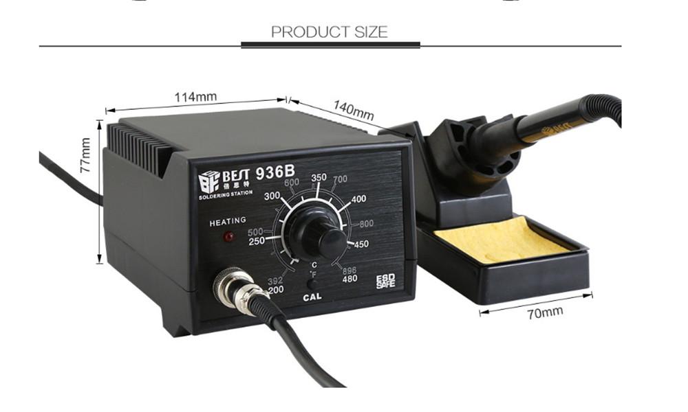 Изображение товара: Новинка 936 антистатический регулируемый термостат 110 В/220 В Электрический паяльник сварочная станция паяльник Бесплатная доставка