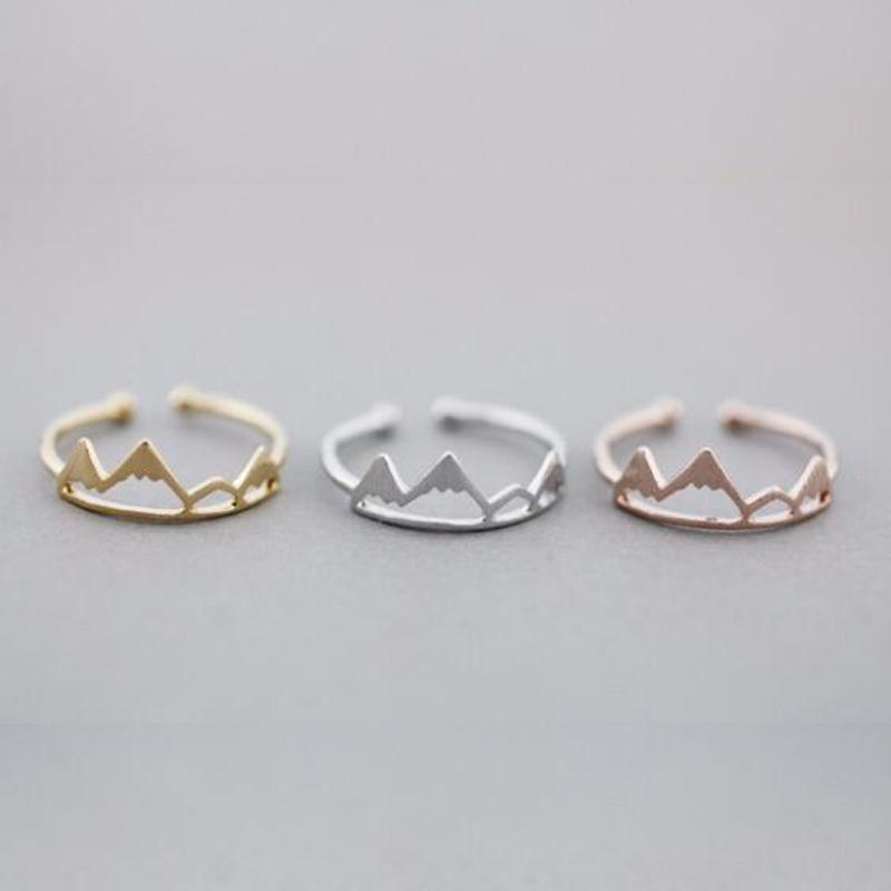 Изображение товара: SMJEL новые модные горные кольца для женщин подарок на день рождения очаровательные ювелирные изделия кольца на палец регулируемые кольца