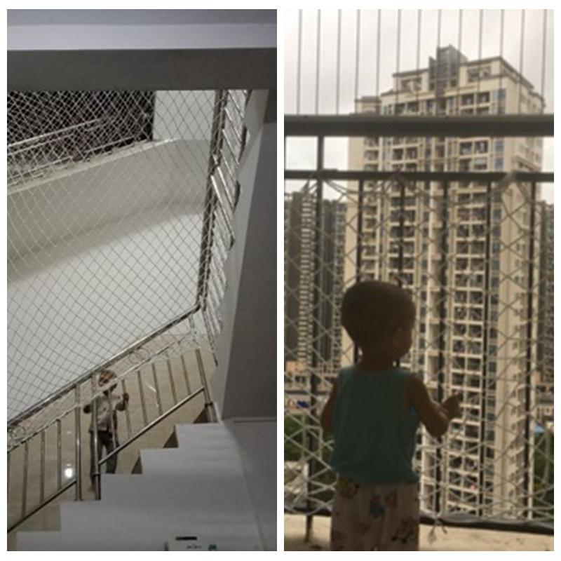 Изображение товара: Защитная сетка для детей, 1 м, для дома, балкона, лестницы, ограждение для детей от падения, безопасность для детей, сетка для защиты сада и растений