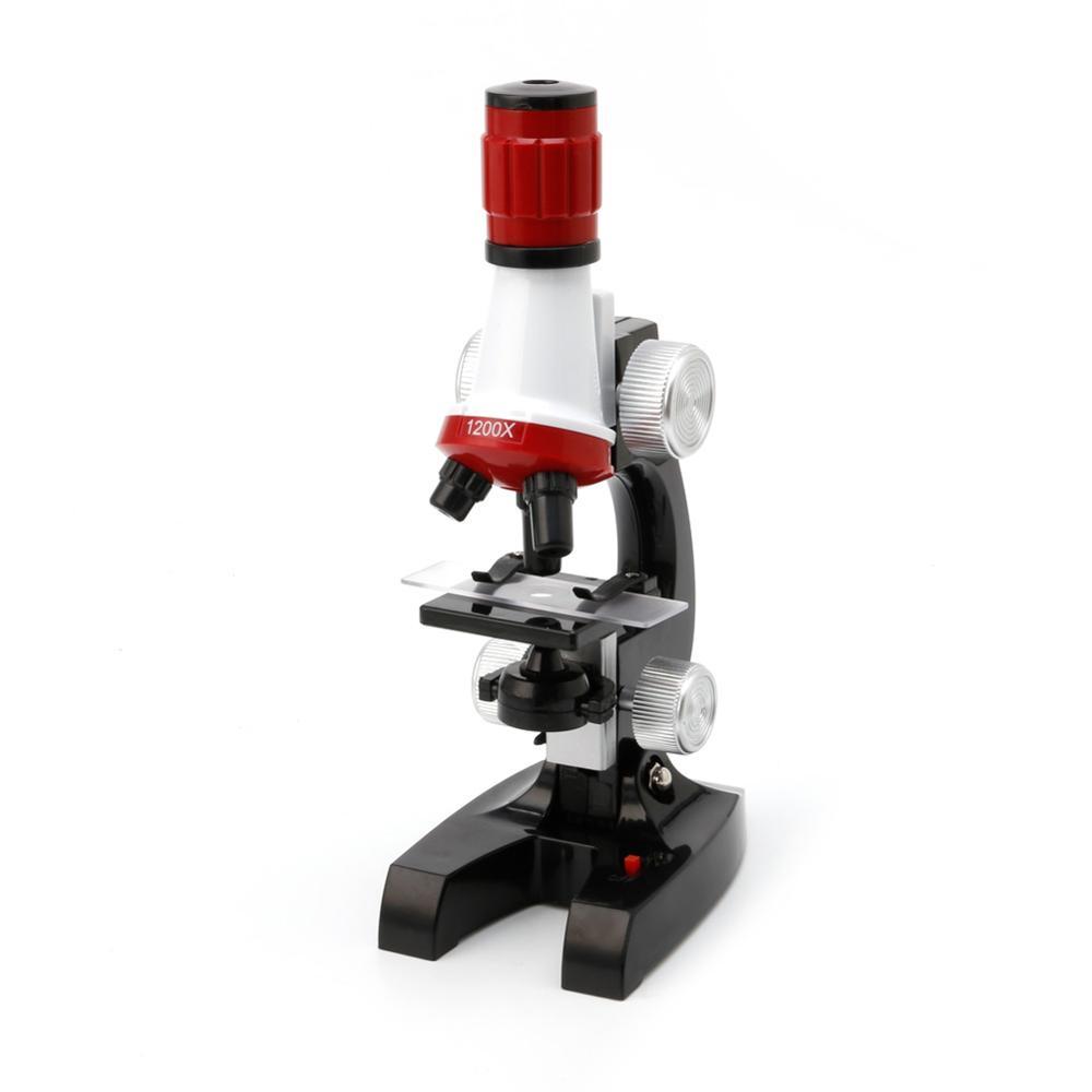 Изображение товара: Набор детских учебных микроскопов, набор научных и школьных увеличительных инструментов с пинцетом
