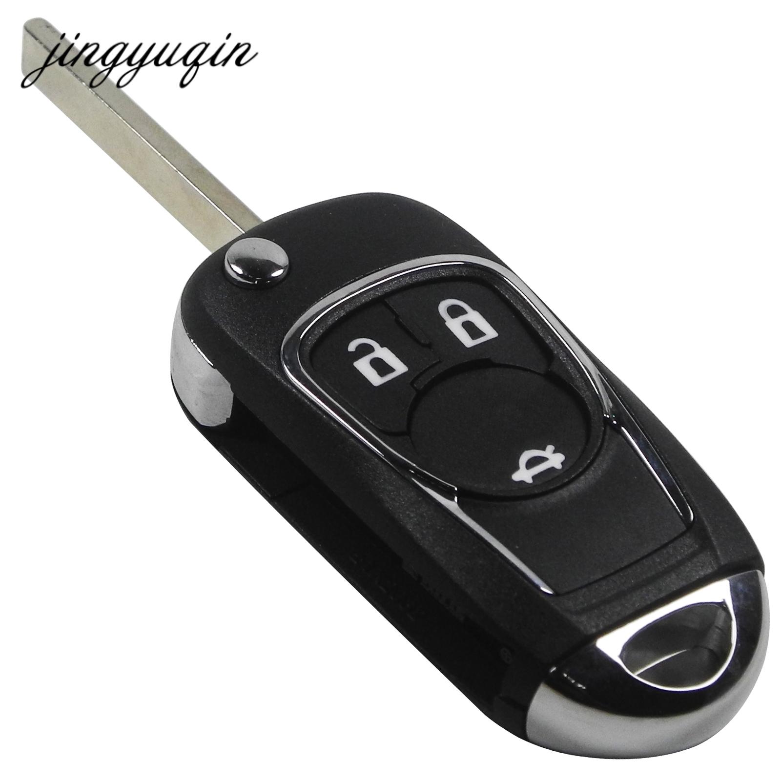 Изображение товара: Jingyuqin 2/3/4/5 кнопки для Chevrolet Cruze Epica Lova Camaro Impala обновленный Стайлинг складной пульт дистанционного управления автомобильный ключ Оболочка Чехол