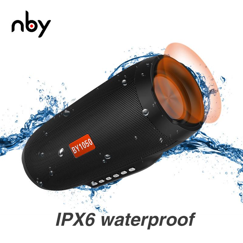 Изображение товара: Nby 1050 водонепроницаемый Bluetooth динамик fm-радио портативный беспроводной громкий динамик открытый двойной рог музыкальный динамик s компьютер бас TWS