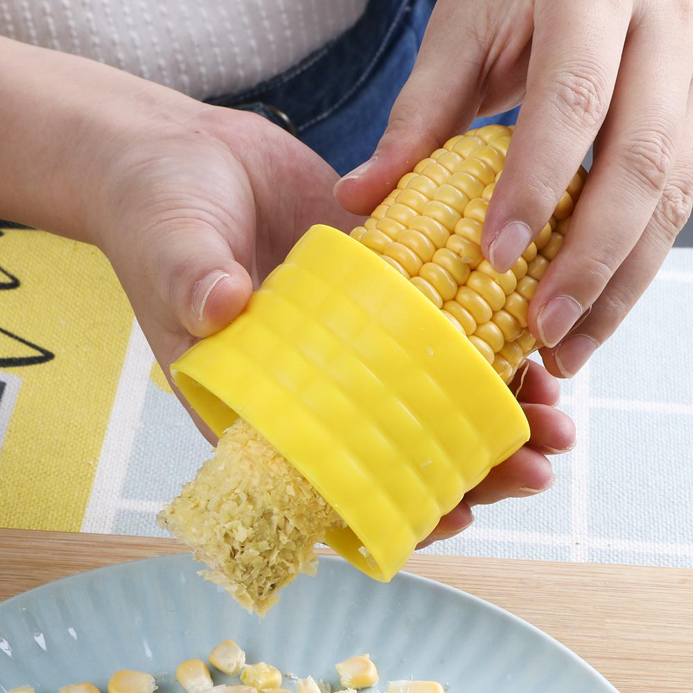 Изображение товара: Кухонный инструмент для удаления кукурузы, устройство для удаления кукурузы с Cob матрицей, защитные приспособления для рук, кукурузный резак, кухонные аксессуары, кулинарные инструменты