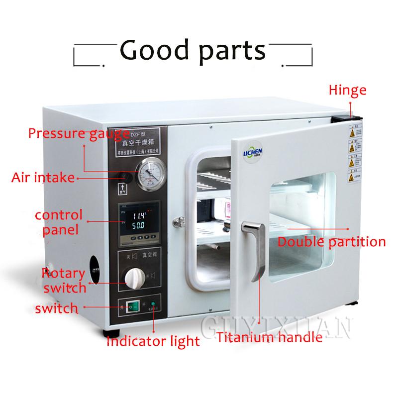Изображение товара: Фотолабораторная экстракция, электрический нагревательный термостат, цифровая вакуумная сушильная печь, лабораторный инструмент для сушки
