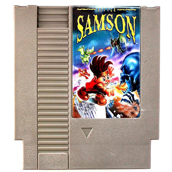 Изображение товара: 7-контактная игровая карта Little Samson для 8-битной игровой приставки на английском языке