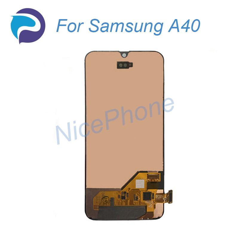 Изображение товара: ЖК-экран + сенсорный дигитайзер для Samsung A40, экран 1560*720 SM-A405F/FN/FM для Samsung Galaxy A40, Замена ЖК-экрана