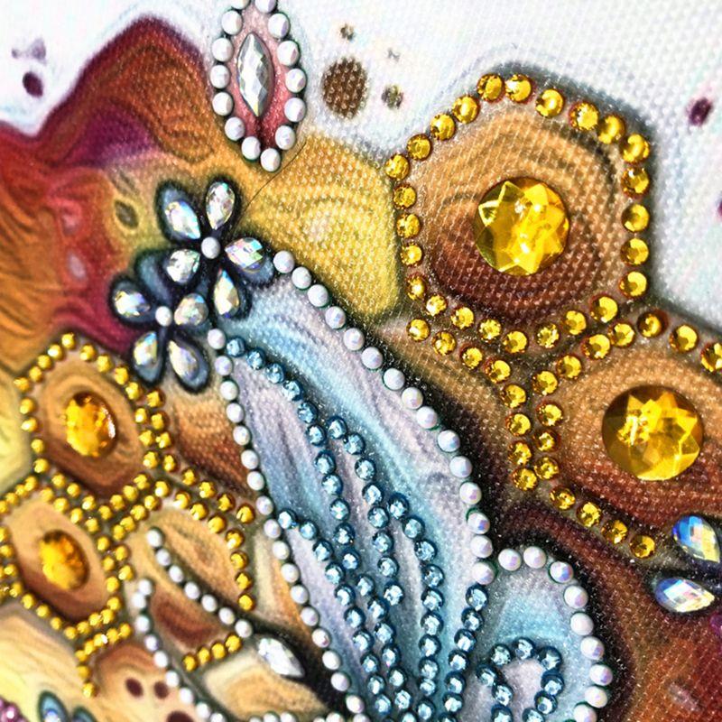 Изображение товара: Bee 5D алмазная живопись особой формы, вышивка, вышивка стразами, Набор для вышивки крестиком