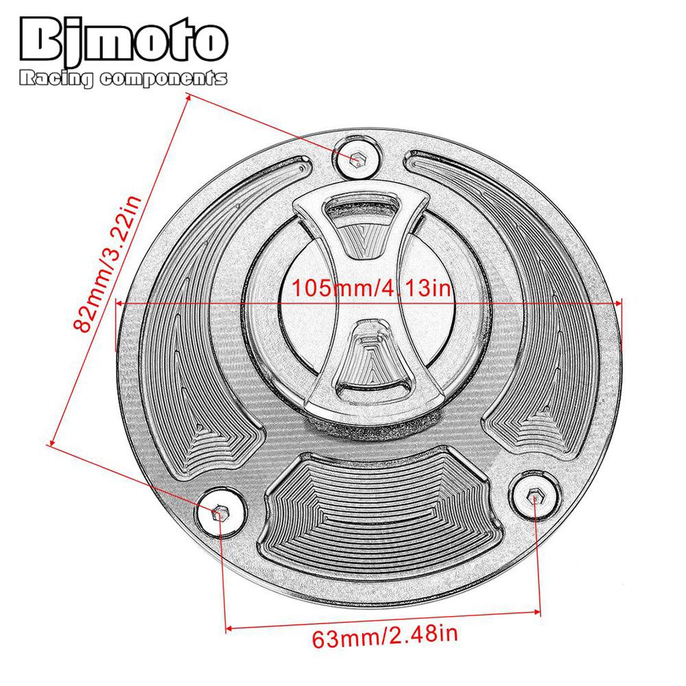 Изображение товара: Аксессуары для мотоциклов, крышка для топливного бака CNC, крышка для Yamaha R6 R6S R1 FAZER FZ1 FZ6 FZ6R FJR1300 TT600E TT600S FZ1000 FAZER