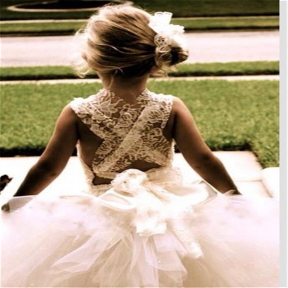 Изображение товара: Белое Бальное Платье с цветочным рисунком для девочек, женское платье, новый дизайн, платье для выпускного вечера для маленьких девочек, платья для торжественных мероприятий